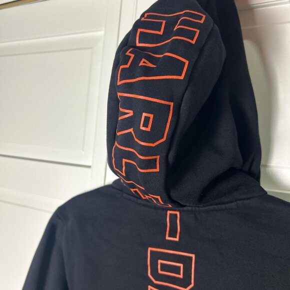 Harley Davidson Museum Spellout Hoodie - Picture 4 of 5
